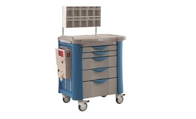 Wózek anestezjologiczny AC 5-cio szufladowy